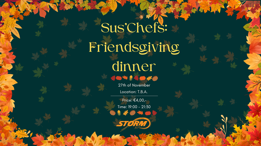 Sus'Chefs: Friendsgiving Dinner