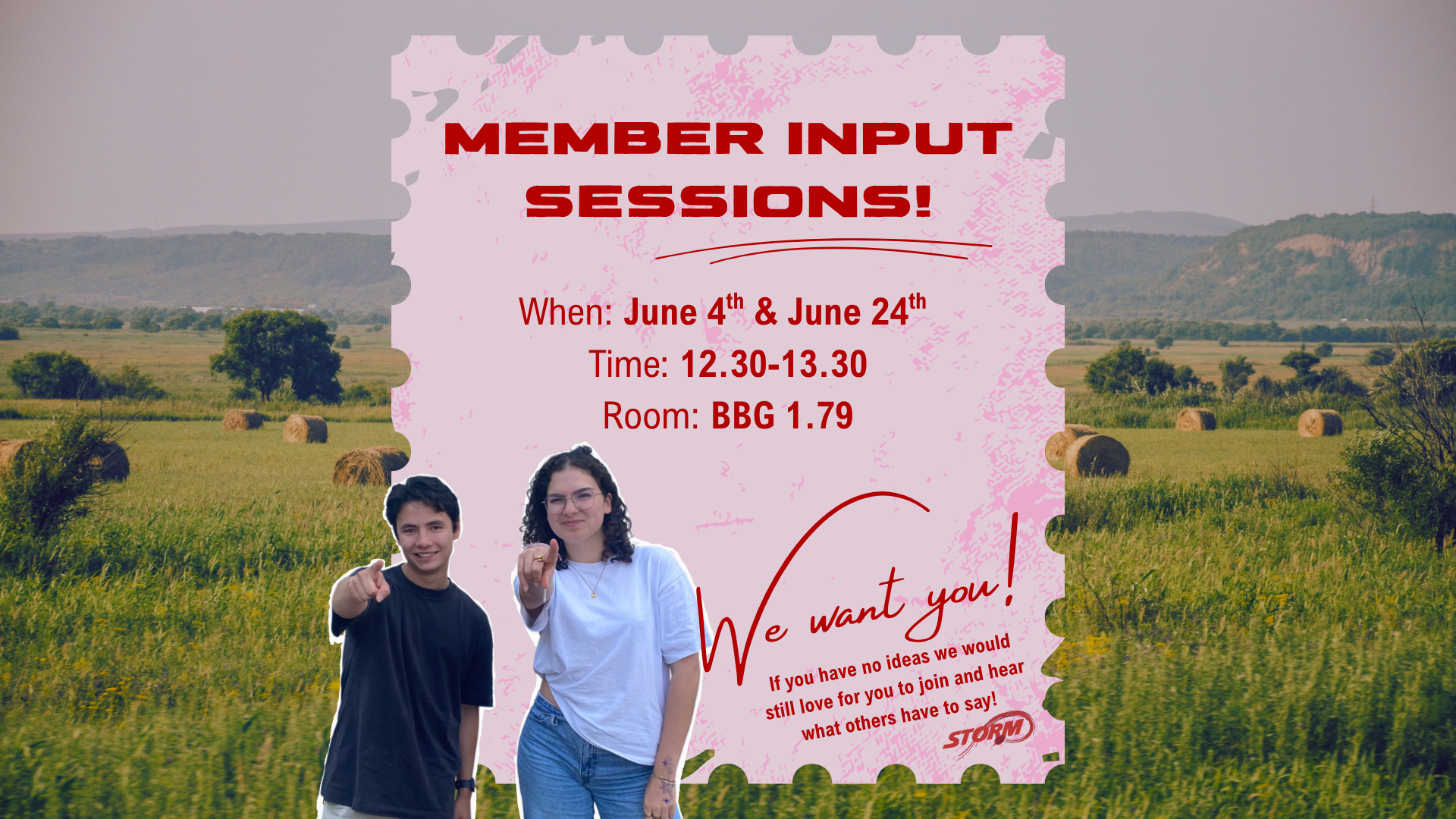 Member Input Session