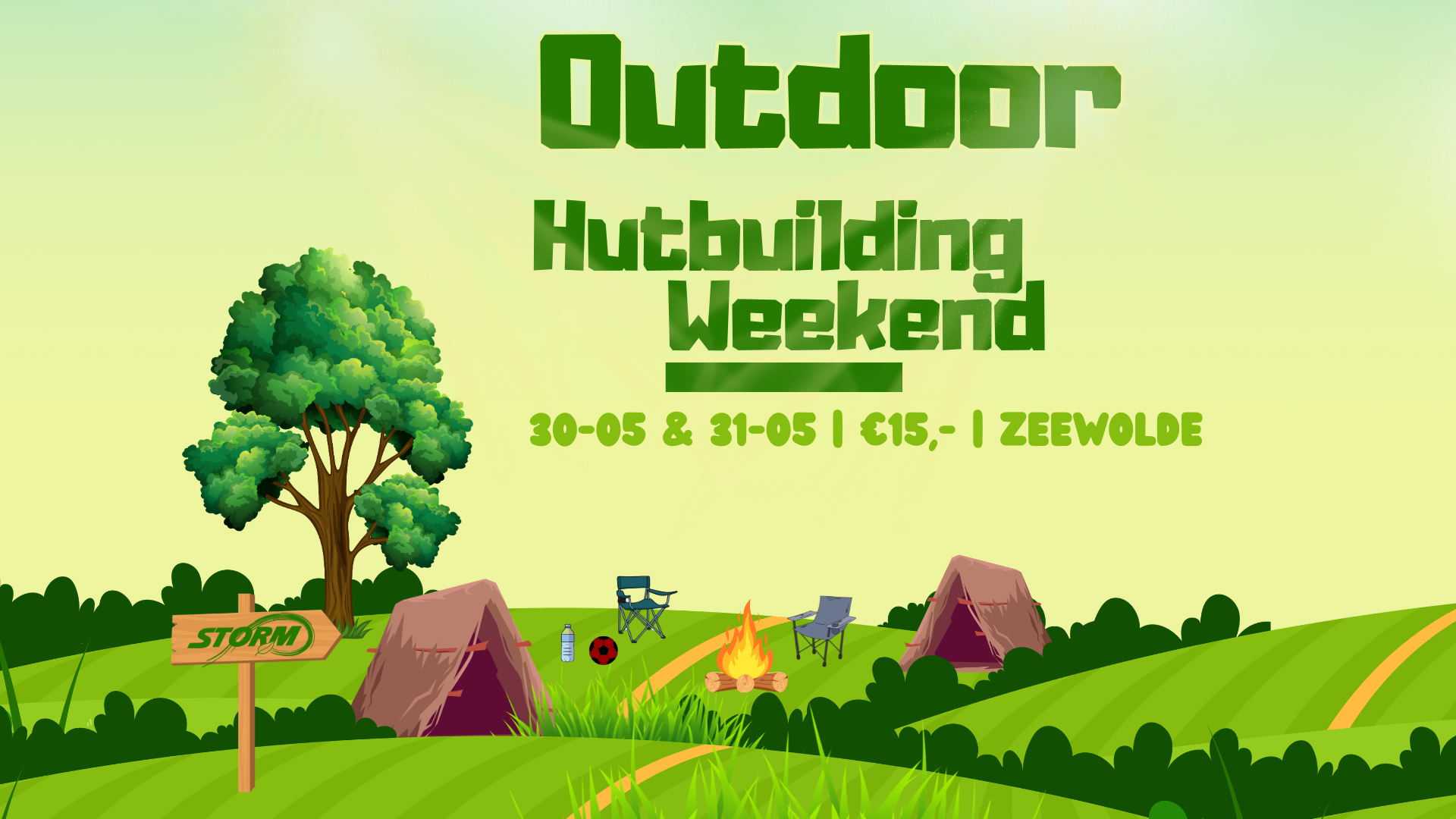 Outdoor: Hutbuilding Weekend