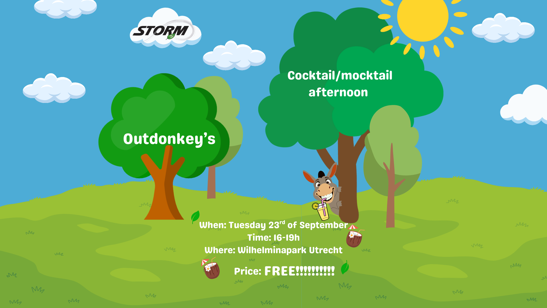 Outdoor: Mocktail/Cocktail picknick