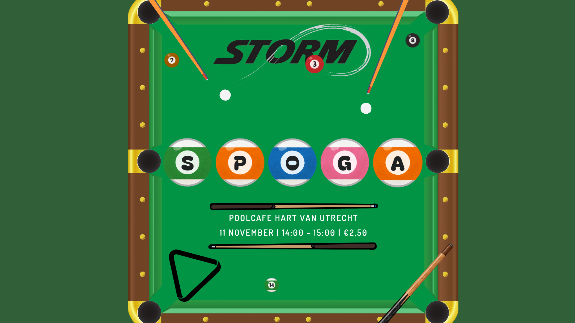 SpoGa: Poolcafe Hart van Utrecht